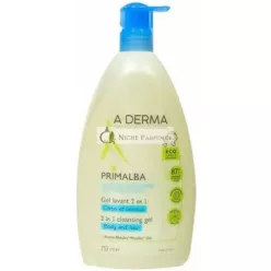 A-DERMA Primalba 2 v 1 Čistiaci gél, 750ml