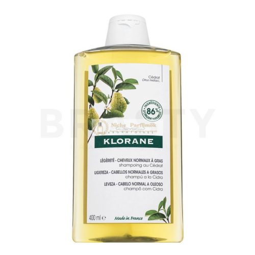 Klorane Purifying Shampoo čistiaci šampón pre normálne až mastné vlasy 400 ml