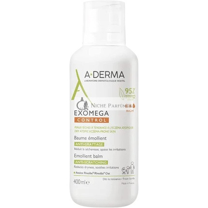 A-DERMA Exomega Control Emolientný Balsam proti Škrabaniu 400ml
