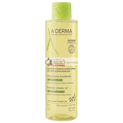 A-Derma Exomega Control Emollient Cleansing Oil proti svrbeniu, 200 ml
