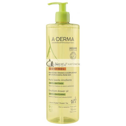 A-Derma Tekuté mydlo emolientné čistiace olej proti svrbeniu 500 ml
