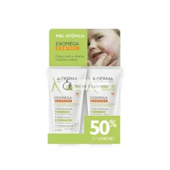 A-Derma Exomega Control Emolientný Krém, 50ml - 2 ks