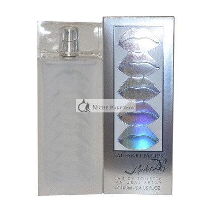 Salvador Dali Eau de Ruby Lips Eau de Toilette Spray pre ženy, 100 ml