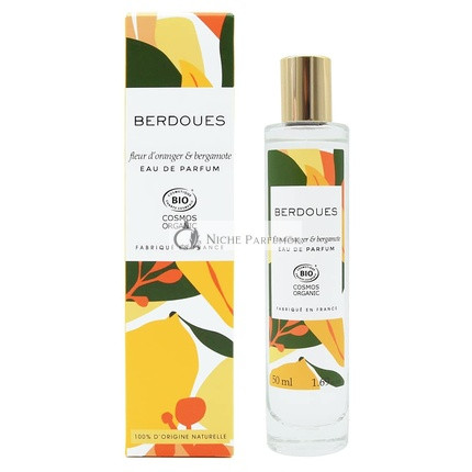 BERDOUES Pomarančový kvet & Bergamot Bio Eau de Toilette, 50 ml