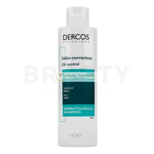 Vichy Dercos Oil Control Advanced Action Shampoo čistiaci šampón pre mastnú pokožku hlavy 200 ml