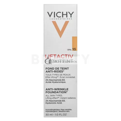 Vichy Liftactiv Flexiteint tekutý make-up proti vráskam 15 Opal 30 ml