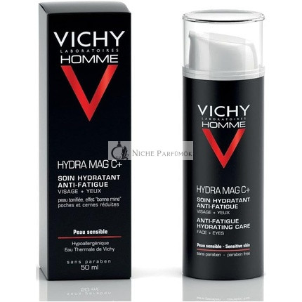 Vichy Homme Hydra Mag C+ Proti únavy Hydratačná starostlivosť, 50ml