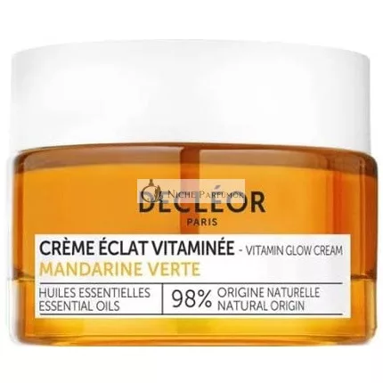 Dámsky zelený mandarínkový vitamínový rozjasňujúci krém, 50ml