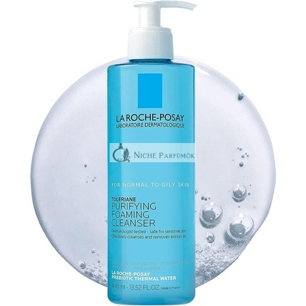 La Roche Posay Toleriane Purifying Foaming Cleanser for Normal to Oily Skin, 400ml