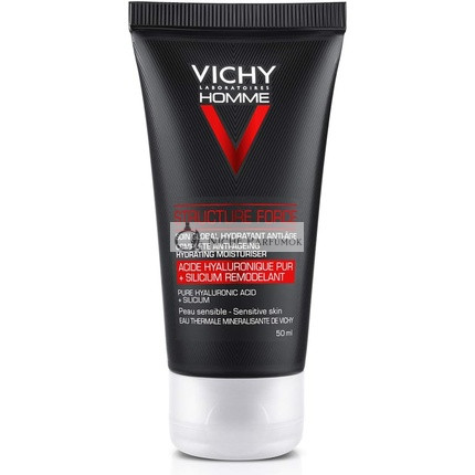 Vichy Homme Structure Force Anti-Aging Krém na Hydratáciu pre Citlivú Pokožku, 50ml