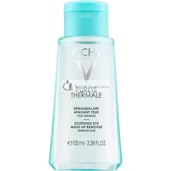   Vichy Pureté Thermale Upokojujúci Odstraňovač Make-upu na Oči pre Citlivé Oči, 100ml