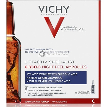 Vichy Liftactiv Specialist Glyco-C Nočné Peeling Ampulky, 2ml