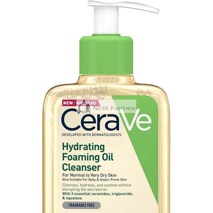 CeraVe čistiaci penivý olej Hydrating Foaming Oil Cleanser 236 ml