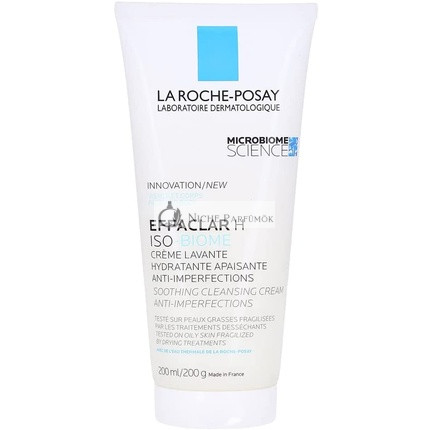 La Roche Posay Effaclar H Iso-Biome Čistiaci Krém, 200 ml