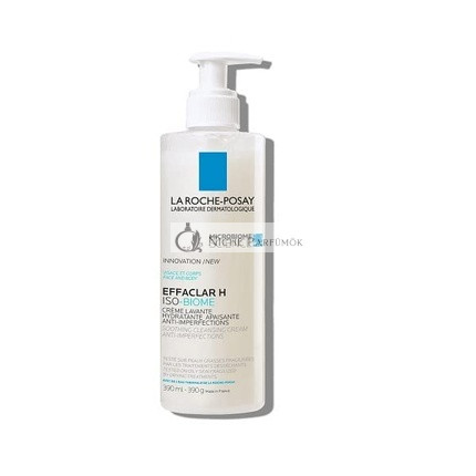 La Roche Posay Effaclar H Iso-Biome Čistiaci Krém, 390ml