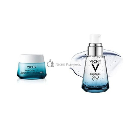 Vichy Minerál 89 Hyalurónová kyselina na pleť a 72-hodinový hydratačný krém
