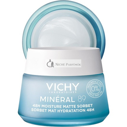 Vichy Mineral 89 48-hodinová Hydratačná Matná Sorbet