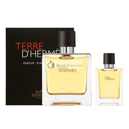 Hermes Pánske Terre d' Gift Set Eau De Parfum, 75ml + 12,5ml