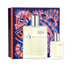   Hermès H24 Eau de Toilette Spray 100ml a Eau de Toilette Spray 12.5ml Darčeková Sada pre Mužov