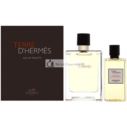 Hermès Terre d'Hermès Darčeková sada + Eau De Toilette 100ml + Sprchový gél 80ml