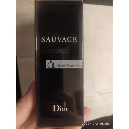Dior Christian Sauvage Hydratačný krém na tvár a bradu 75ml