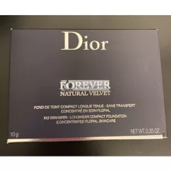   Dior Forever Natural Velvet Dlhodobý Kompaktný Make-up 1N Neutrálny 10g