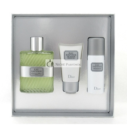 Christian Dior Eau Sauvage 3-dielna sada pre mužov - Eau De Toilette Spray 1000ml