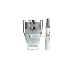   Paco Rabanne Invictus Darčeková sada pre mužov - Eau De Toilette Spray 100ml + Mini Eau De Toilette Spray 20ml
