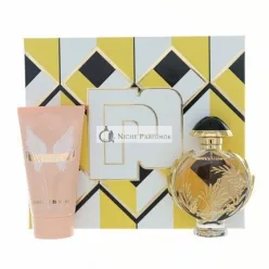   Paco Rabanne Olympea Solar Gift Set, 50ml Eau De Parfum Spray + 75ml Telový krém