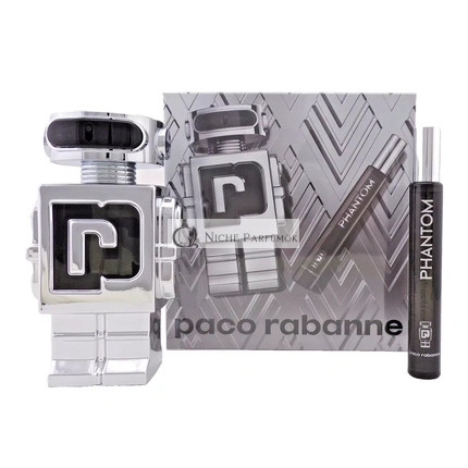 Paco Rabanne Phantom Parfum Set pre mužov, 10 ml a 1000 ml