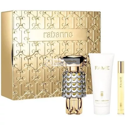 Paco Rabanne Fame Sada, 80ml Eau de Parfum Spray, 100ml Lotion, 10ml Mini