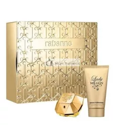   Paco Rabanne Lady Million 50ml EDP Sprej + 75ml Telové Mlieko Darčeková Sada 2023