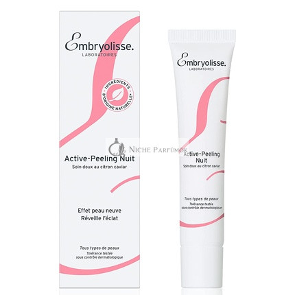 Embryolisse Aktív Nočný Peeling Ultra-Jemná Starostlivosť o Pleť, 40ml