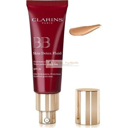 Clarins BB Krém Skin Detox Fluid N°03 Tmavý SPF25, 45ml