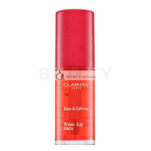 Clarins Eau á Lévres Water Lip Stain lesk na pery pre matný efekt 01 Rose Water 7 ml