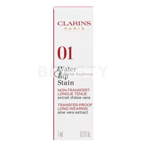 Clarins Eau á Lévres Water Lip Stain lesk na pery pre matný efekt 01 Rose Water 7 ml