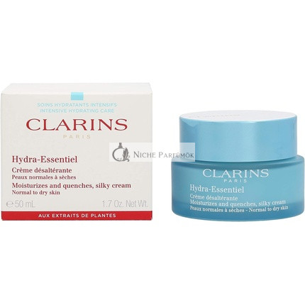 Clarins Hydra-Essentiel Hodvábny Krém Multi Ruža