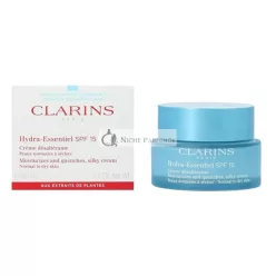 Clarins Hydra-Essentiel Hodvábny denný krém Spf15, 50ml