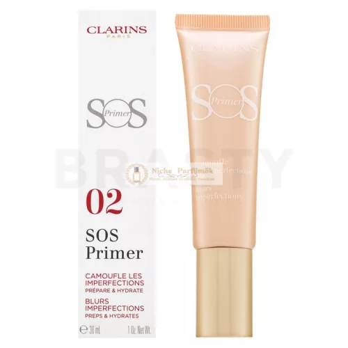 Clarins SOS Primer Blurs Imperfections podkladová báza proti nedokonalostiam pleti Peach 30 ml