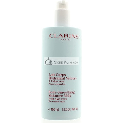 Clarins Hladké Hydratačné Telové Mlieko s Aloe Verou, 400ml
