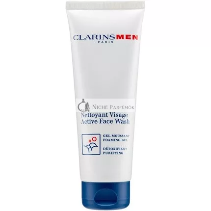 Clarins Men Active Face Wash čistiaci gél pre mužov 125 ml