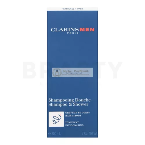 Clarins Men Shampoo & Shower šampón a sprchový gél 2v1 pre mužov 200 ml