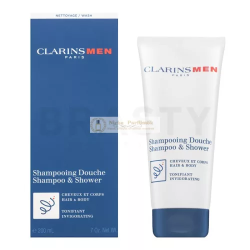Clarins Men Shampoo & Shower šampón a sprchový gél 2v1 pre mužov 200 ml