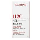 Clarins Skin Illusion Natural Hydrating Foundation tekutý make-up s hydratačným účinkom 112 Amber 30 ml