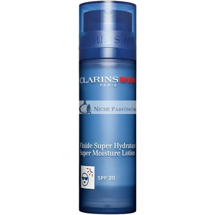 Clarins Men Super Moisture Lotion SPF20 hydratačný a ochranný fluid pre mužov 50 ml