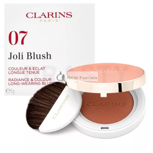 Clarins Joli Blush púdrová lícenka 07 Cheaky Peach 5 g