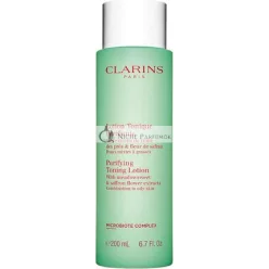   Clarins Čistiaca Tonizačná Lotion s Extraktom Zeleného Kvetu a Šafránu, 200ml
