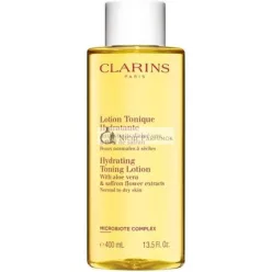   Clarins Hydratačný tonizačný lotion pre normálnu, suchú pleť, 400ml