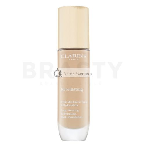 Clarins Everlasting Long-Wearing & Hydrating Matte Foundation dlhotrvajúci make-up pre matný efekt 110.5W 30 ml