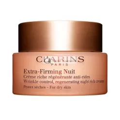   Clarins Extra-Firming Nočný Krém, Anti-Aging Hydratačný Krém pre Suchú Pokožku, 48ml